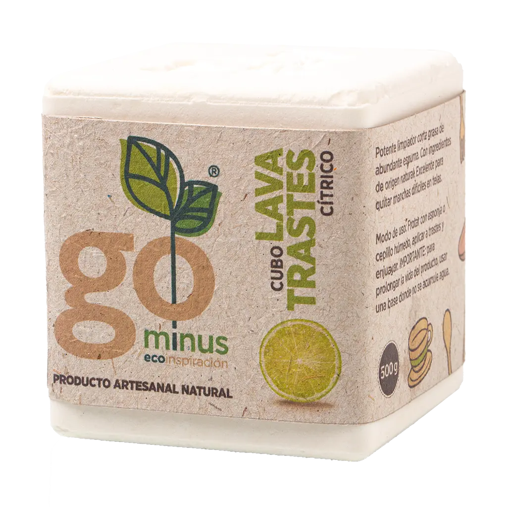 Cubo Lavatrastes Cítrico 500gr