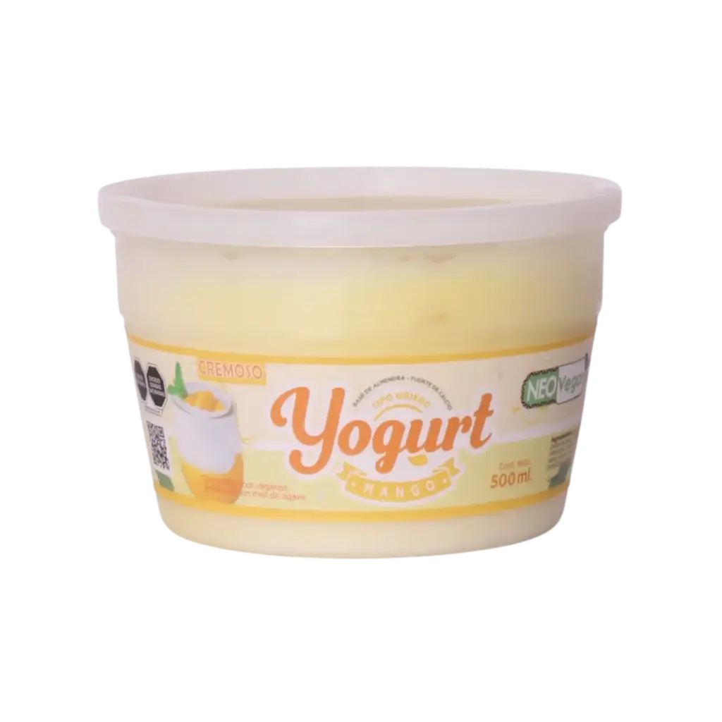 Yogurt Griego Vegano Mango 500gr