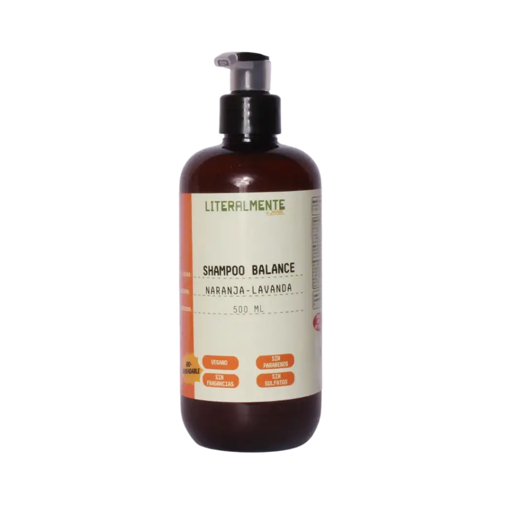 Shampoo Balance - Naranja y Lavanda - Envase 500ml
