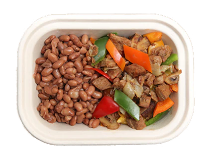 Fajitas de Soya y Hongo Ahumado 400gr - Ana Ro - Lista para comer