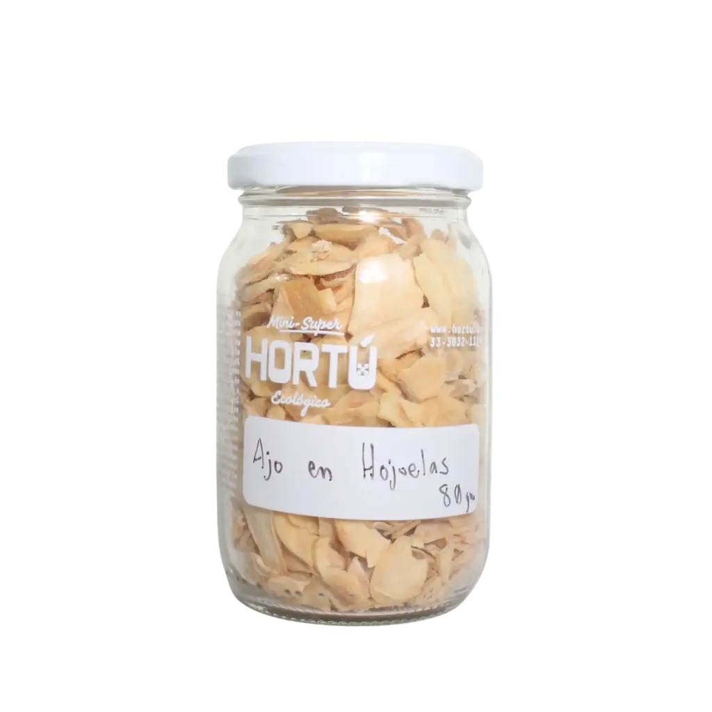 Ajo en Hojuelas 80gr Frasco