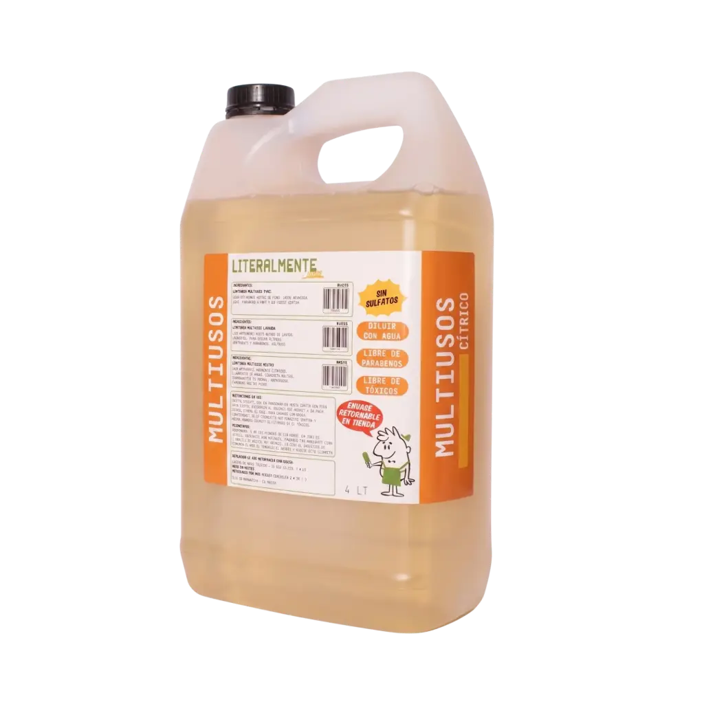 Limpiador Multiusos Biodegradable 4L - Citricos