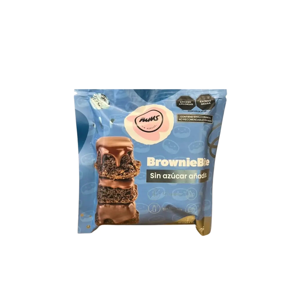 Brownie Bites Sin Gluten Sin Azucar 75gr