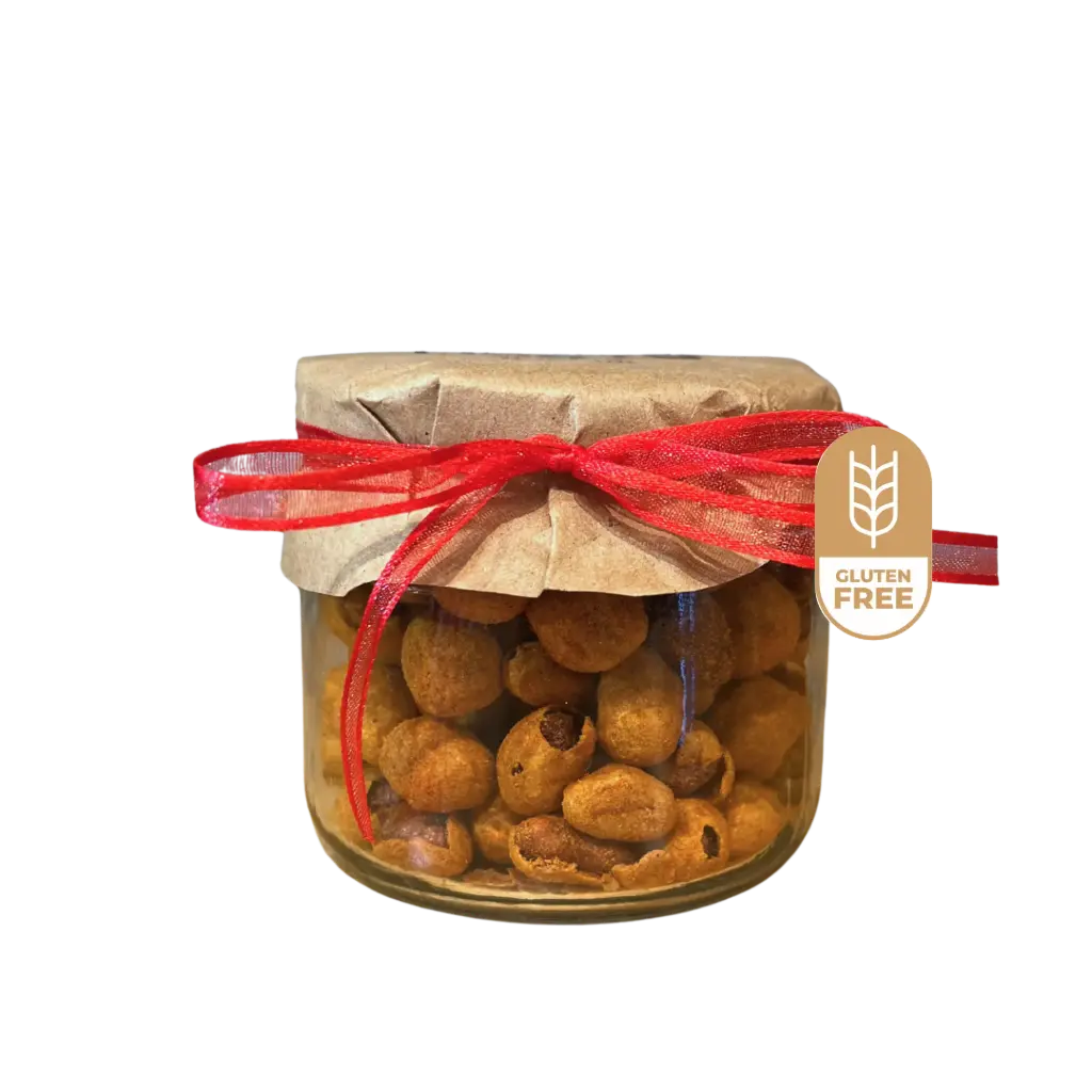 Bote Navideño - Cacahuate Garapiñado 190 gr 