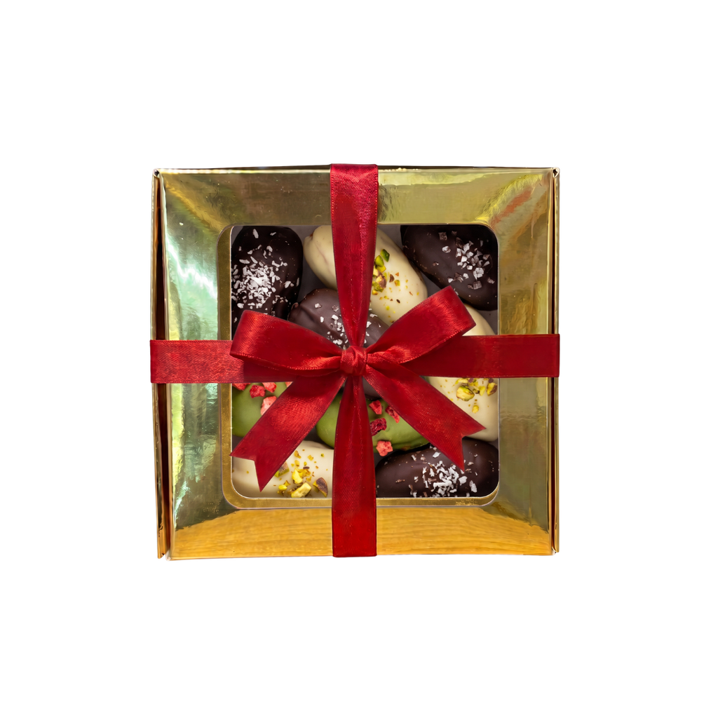 Caja Navideña - Datil con chocolate