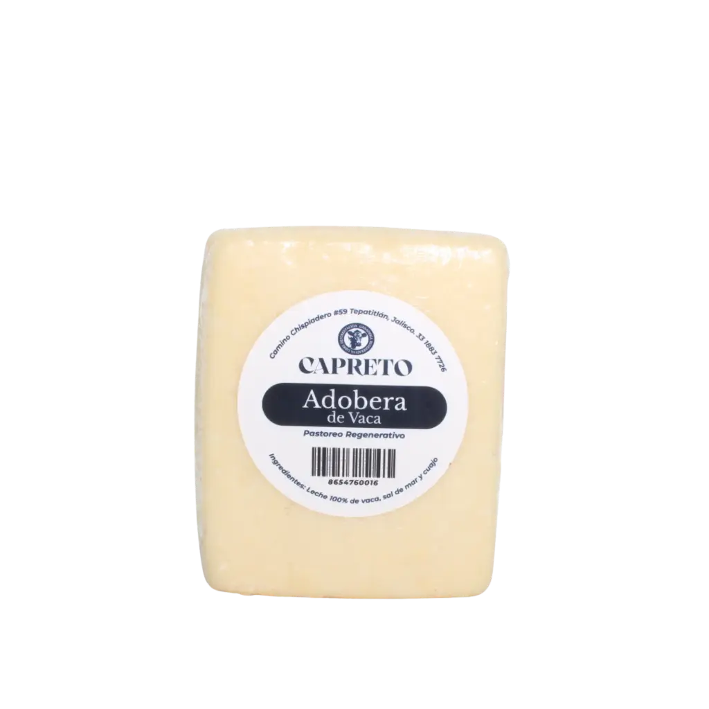 Queso Adobera Artesanal 250gr - Capreto