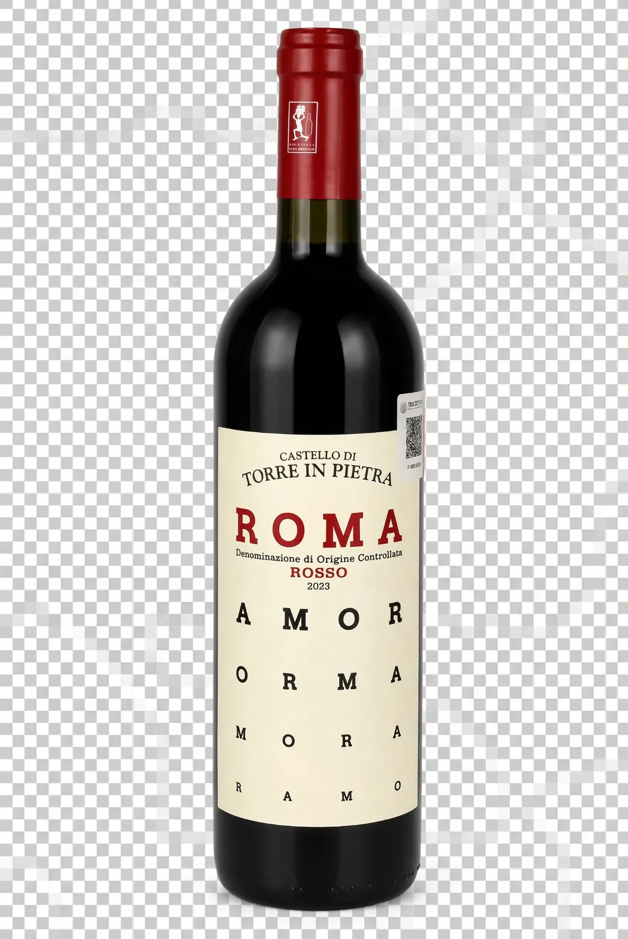 Vino Tinto Torre in Pietra Roma Rosso