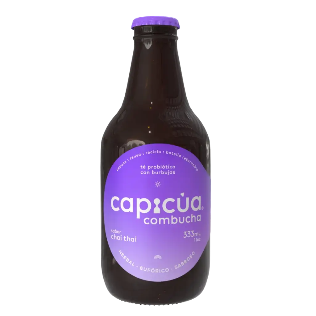 Kombucha Chai Thai - 333ml Capicúa