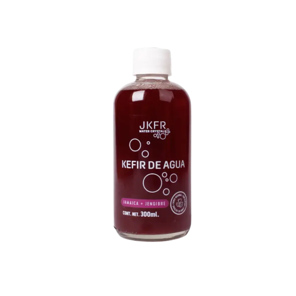 Kefir de Agua de Jamaica Jengibre - 300ml