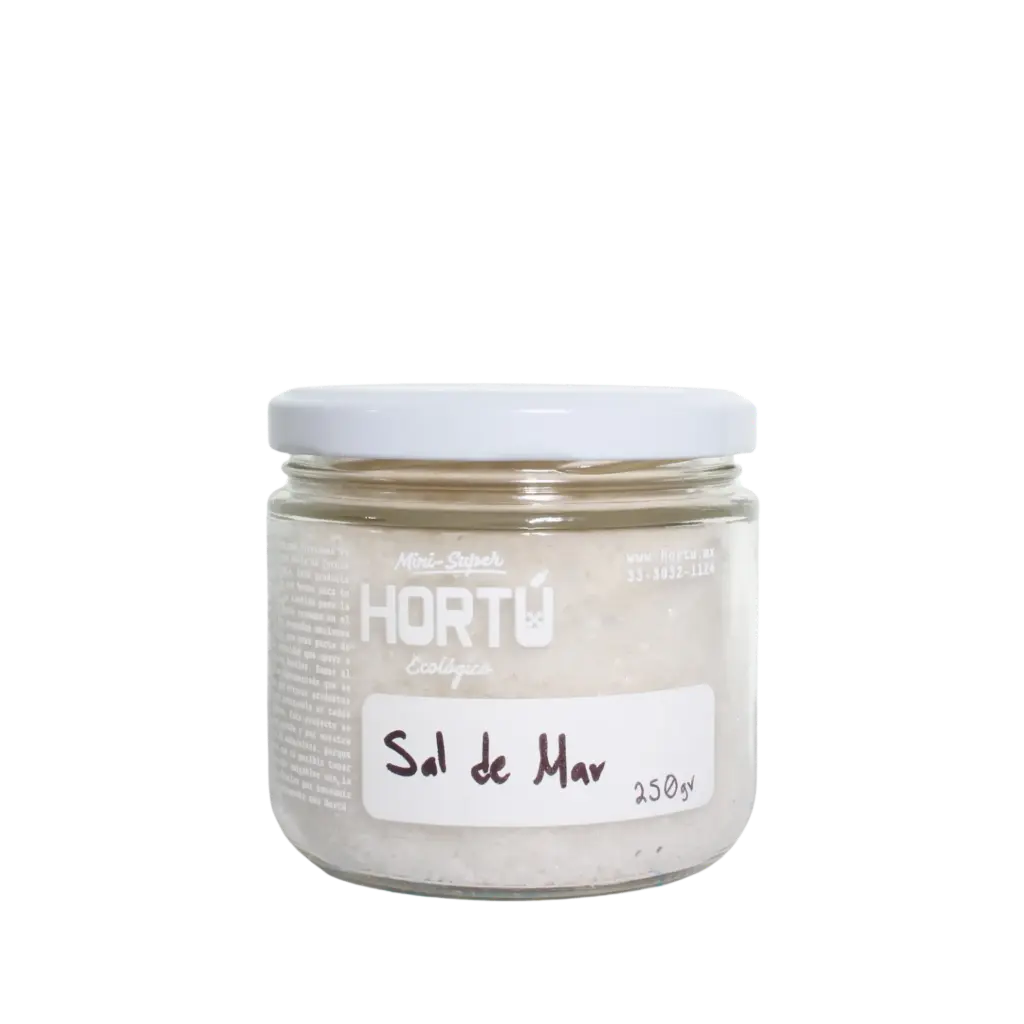 Sal de Mar Orgánica - Frasco 250gr 