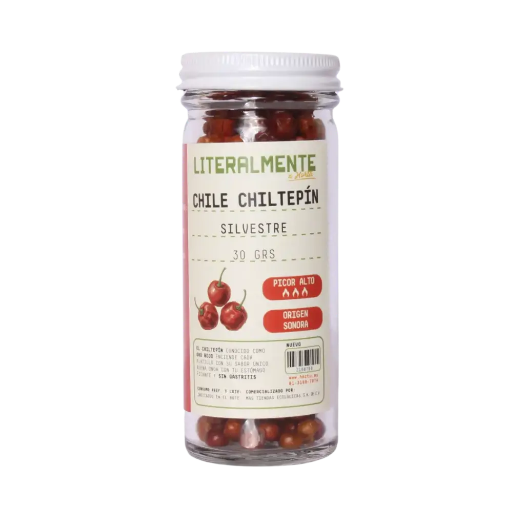 Chile Chiltepin 30gr Frasco