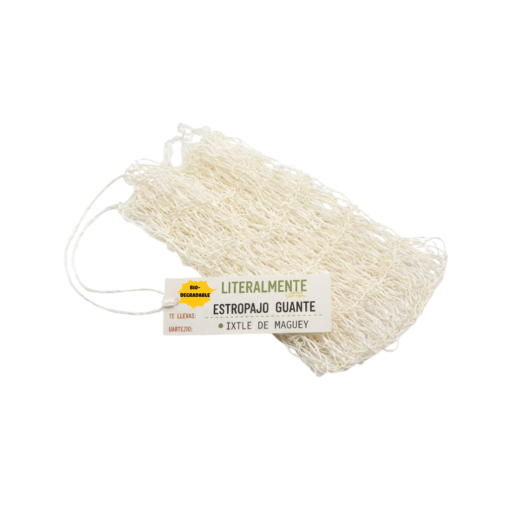 [2168570637] Estropajo de Guante Corporal Natural