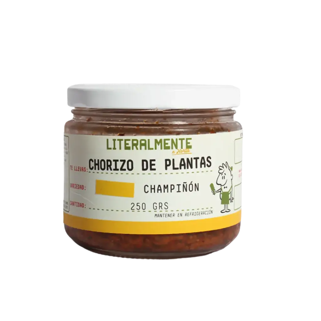 [2168872] Chorizo Vegano Champiñon - Frasco 250gr