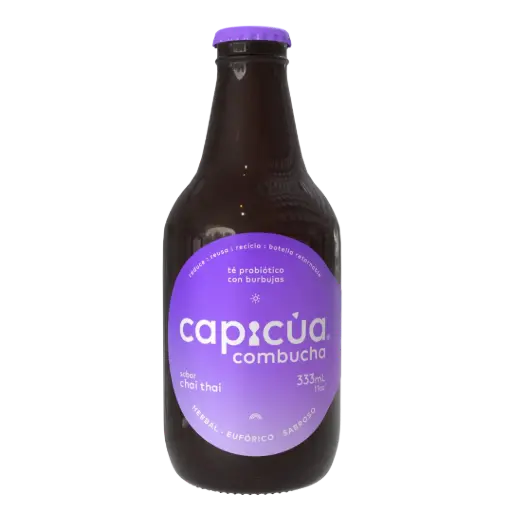 [21681508] Kombucha Chai Thai - 333ml Capicúa
