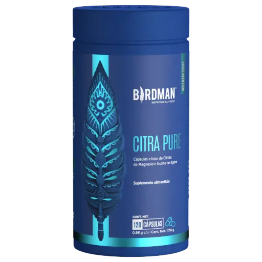 [7503038209061] Birdman Citrato de Magnesio 400mg - 120 caps