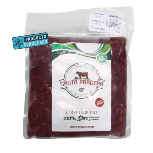 [21681490] Molida de Búfalo Libre Pastoreo 500gr - Santa Pradera