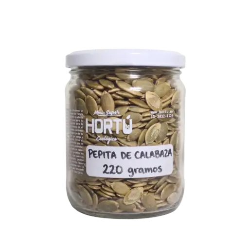 [2168628] Pepita Verde Calabaza Criolla - Frasco 220gr