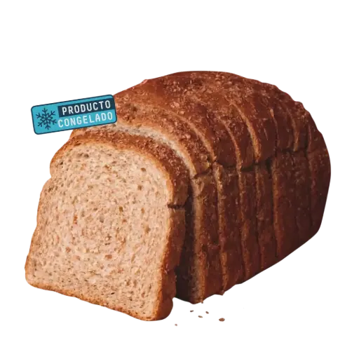 Barra de Pan Integral con Masa Madre Rebanado - 600grs