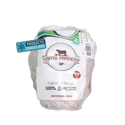 Huesos Pollo p/Caldo Paq 1Kg - Santa Pradera