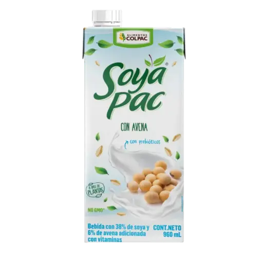 Leche Soya con Avena 960ml