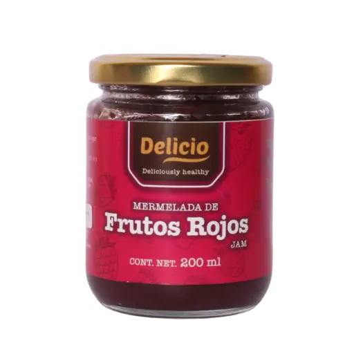 Mermelada Frutos Rojos - Sin Azúcar