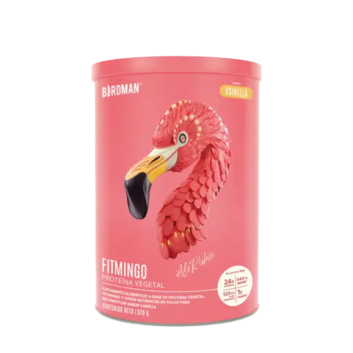 [7503037273384] Birdman Fitmingo Proteina Vainilla 510gr - 15 Servicios