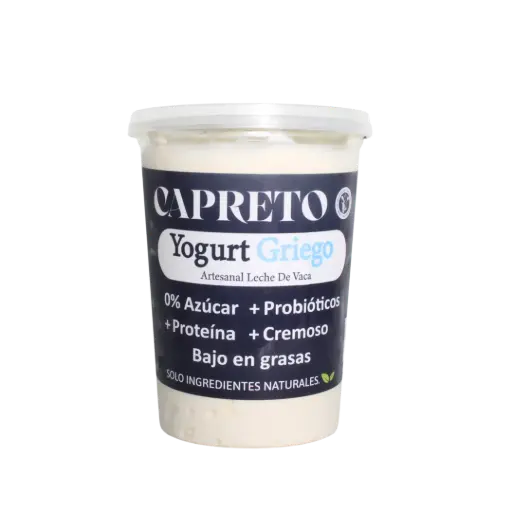 [8654760026] Yogurt Griego Natural Artesanal 980gr Vaca