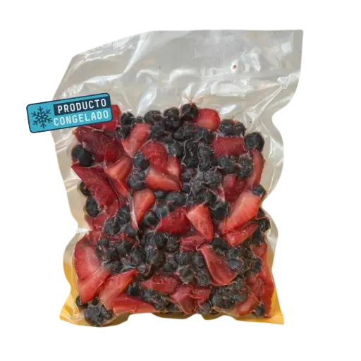 Mix Fresa y Mora Azul Agroecológica Congelada Paq 450gr